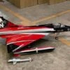 1.95m Mirage Turbine Jet PNP With Retracts, Lights And Servos, Red/Black -Fashion Toy Store 01b 7