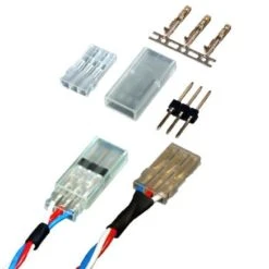 JR Servo Connectors, Male Pin, 10 Pack, By PowerBox Systems