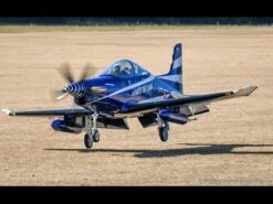 3.4m Pilatus PC-21 Turboprop PNP With Retracts, Lights And Servos, French