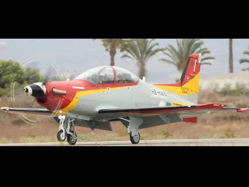 3.4m Pilatus PC-21 Turboprop PNP With Retracts, Lights And Servos, Spanish 3 3.4m Pilatus PC-21 Turboprop PNP With Retracts, Lights And Servos, Spanish