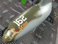 3.1m P-38 Lightning Twin Engine PNP With Retracts, Lights And Servos, Skidoo -Fashion Toy Store 3c 1