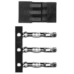 Hitec / JR Universal Servo Connectors, Male Pin, 5 Pack, By Maxx Products