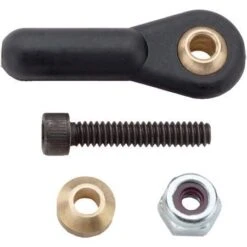 Du-Bro Heavy Duty 4-40 Ball Link, Black, 12 Pack