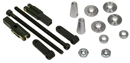 .40-.91 Size Heavy Duty Adjustable Control Horn, 2 Pack 3 .40-.91 Size Heavy Duty Adjustable Control Horn, 2 Pack