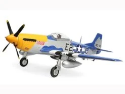 E-Flite P-51D Mustang 1.5m BNF Basic, With Smart, AS3X And SAFE