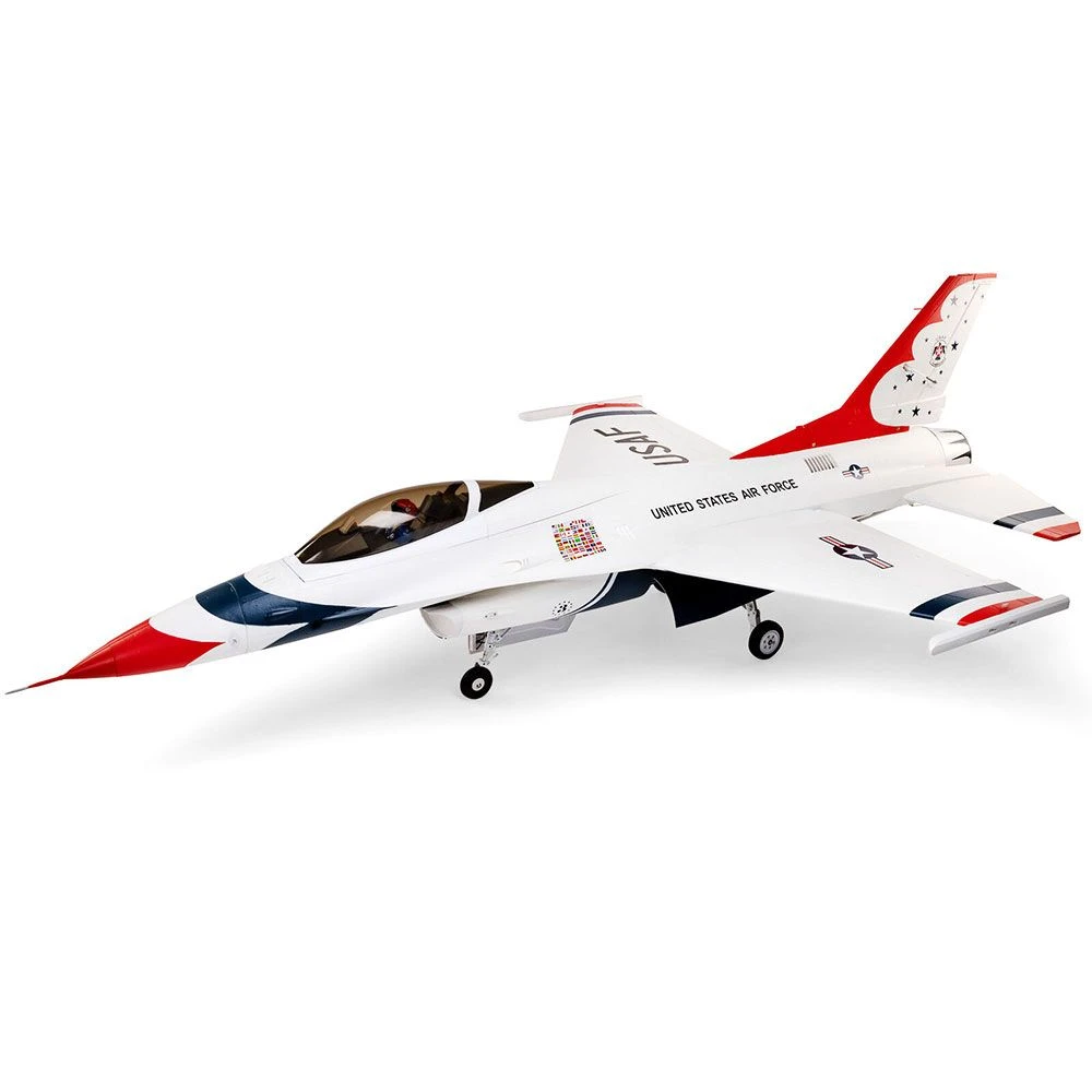E-Flite F-16 Thunderbirds 80mm EDF BNF Basic, With AS3X And SAFE Select 11 E-Flite F-16 Thunderbirds 80mm EDF BNF Basic, With AS3X And SAFE Select - Image 9