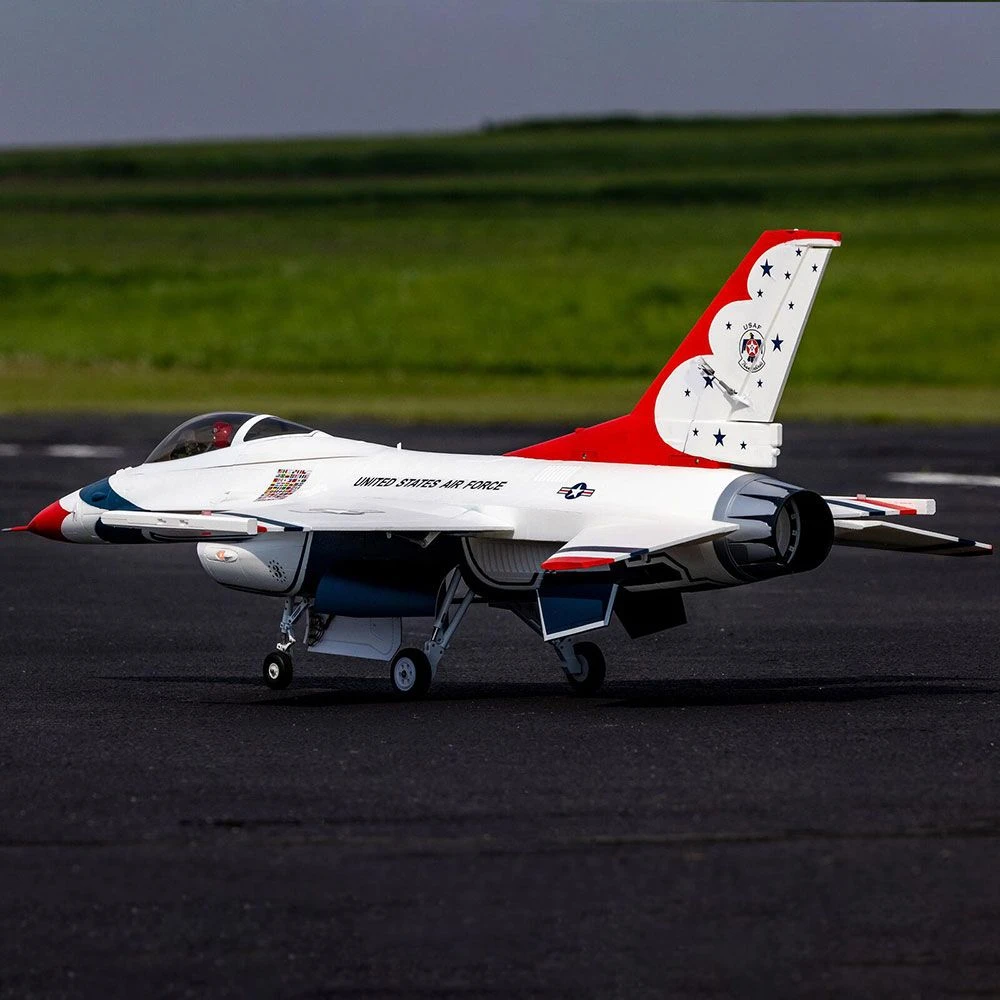E-Flite F-16 Thunderbirds 80mm EDF BNF Basic, With AS3X And SAFE Select 7 E-Flite F-16 Thunderbirds 80mm EDF BNF Basic, With AS3X And SAFE Select - Image 5