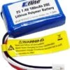 E-Flite 7.4V 180mAh 2S 20C Li-Po Battery -Fashion Toy Store eflb1802s20
