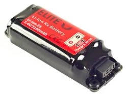 Jeti USA Elite 3100mAh 7.4V 2-cell Receiver Li-Ion Battery, With Compact Tray