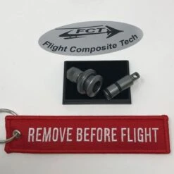 Taxi Tank Overflow Vent Fitting, By Flight Composite Tech