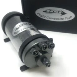 Clear Cylinder Twin UAT, 350ml Air Trap, By Flight Composite Tech