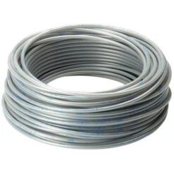Silver Poly Tubing, 3mm, Sold Per Foot, By Festo