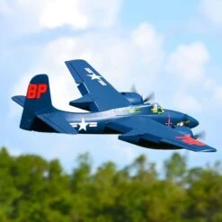 F7F Tigercat 1700mm PNP With Reflex, Blue -Fashion Toy Store fmm100pblu a7