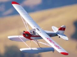 Piper J-3 Cub V3 1400mm Reflex PNP With Floats