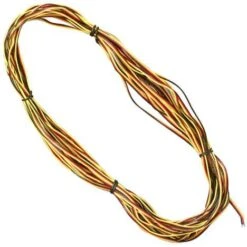 Hitec 50' 3-Color Heavy-Duty 22 Gauge Servo Wire