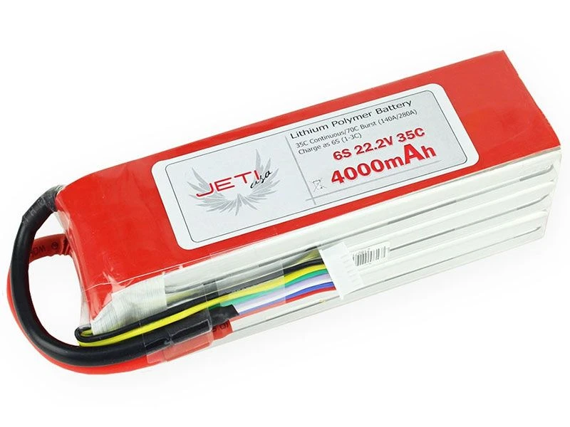 Jeti USA 4000mAh 6S 22.2V Pro Power LiPo Battery 3 Jeti USA 4000mAh 6S 22.2V Pro Power LiPo Battery
