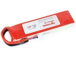 Jeti USA 5000mAh 2S 7.4V Pro Power LiPo Battery