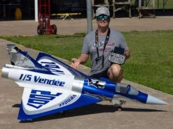 1.95m Mirage Turbine Jet PNP With Retracts, Lights And Servos, Blue/White -Fashion Toy Store mg19 03d