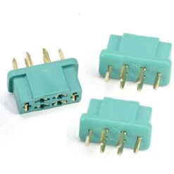 PowerBox Systems Jeti Multiplex Connectors, Female, 3 Pack