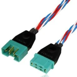 PowerBox Systems PowerBox Premium Cable Set, Multiplex 2-Servo Connector, Fuselage Or Wing