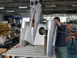 3.1m P-38 Lightning Twin Engine PNP With Retracts, Lights And Servos, Shady Lady -Fashion Toy Store pkkg 1