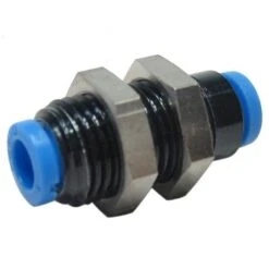 Bulkhead Fitting, 4mm, By Festo