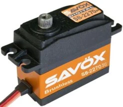 Savox SB-2270SGP Plus High Voltage Brushless, Monster Torque, Steel Gear Digital Servo