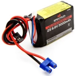 LiFe Receiver Battery, 3000mAh 2S 6.6V, By Spektrum