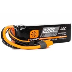 Spektrum 11.1V 2200mAh 3S 30C Smart LiPo Battery, With IC3 Connector