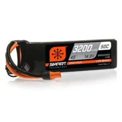 Spektrum 14.8V 3200mAh 4S 50C Smart LiPo Battery, With IC3 Connector
